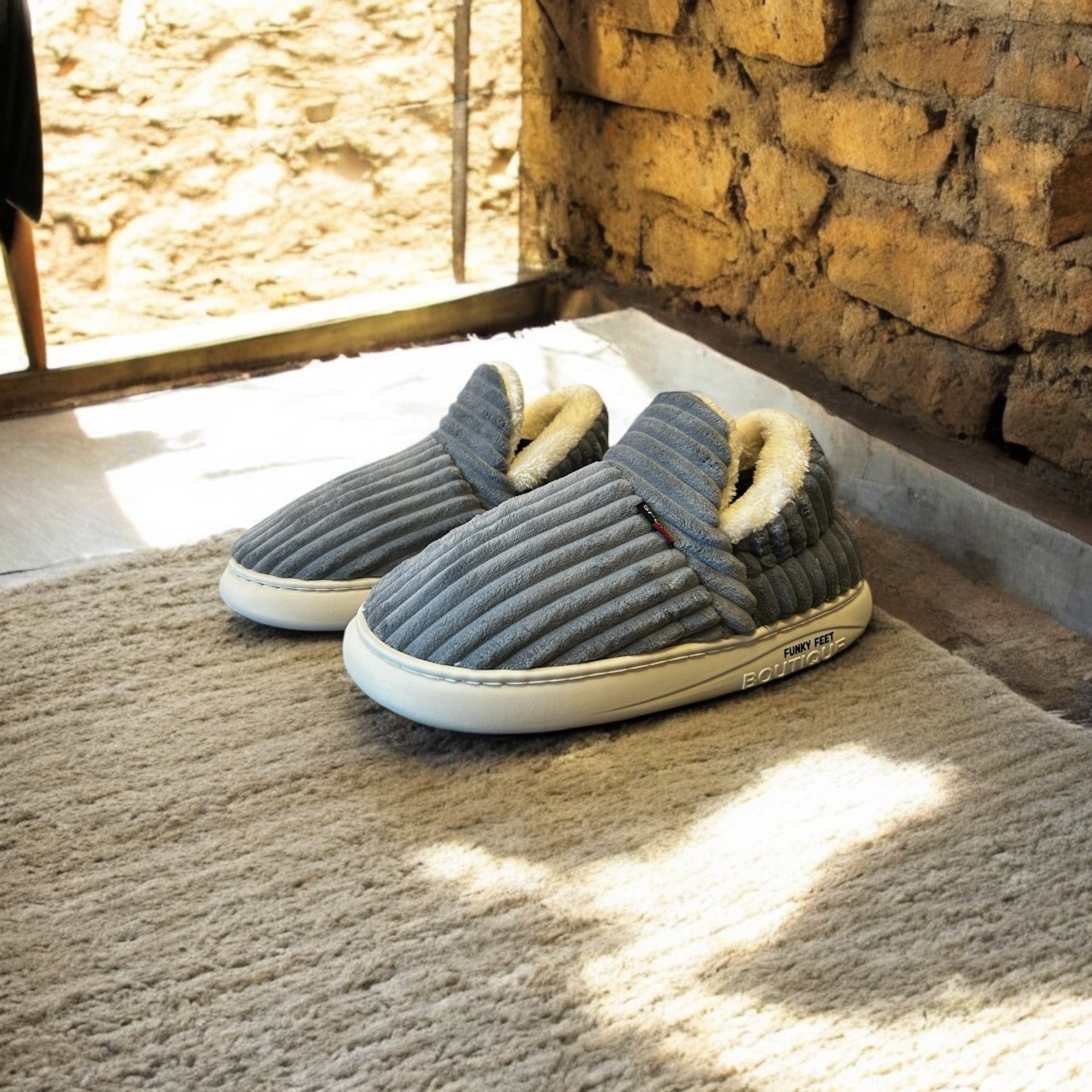 The Little Softie Grey slippers – new lightweight cosy style